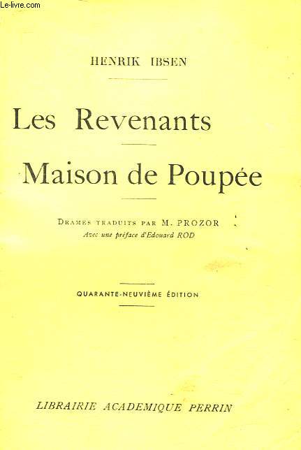 LES REVENANTS - MAISON DE POUPEE