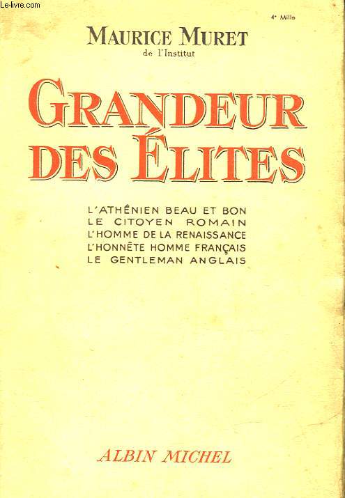 GRANDEUR DES ELITES