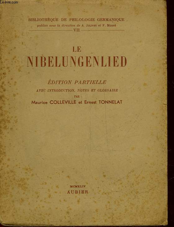 LE NIBELUNGENLIED