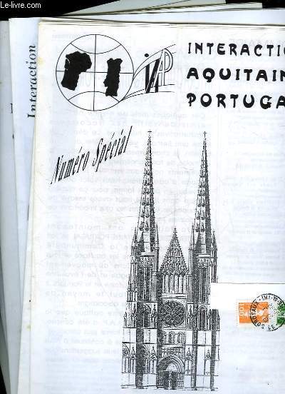1 LOT DE 7 - INTERACTION AQUITAINE PORTUGAL
