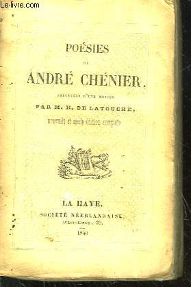 POESIE DE ANDRE CHENIER