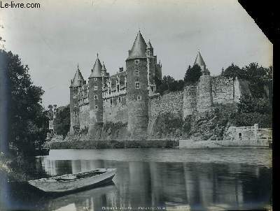 1 PHOTO ANCIENNE EN NOIR ET BLANC - CHATEAU DE JOSSELIN, FACADE SUR L'OUEST N205