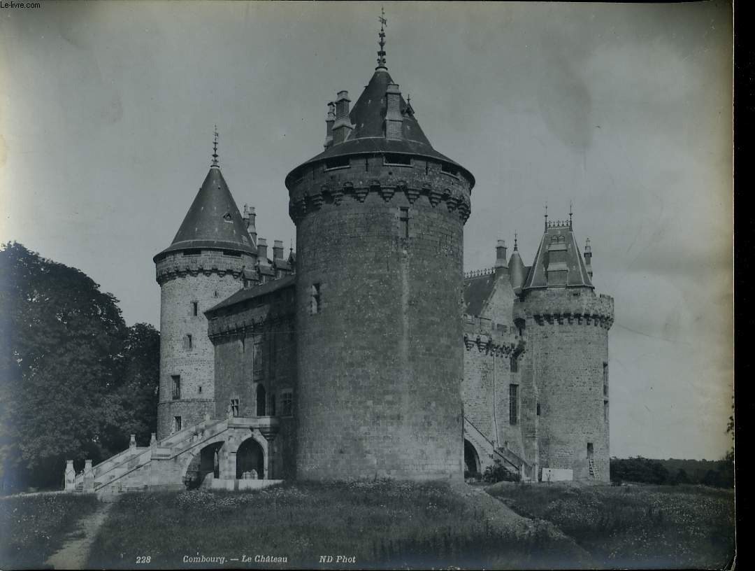 1 PHOTO ANCIENNE EN NOIR ET BLANC - COMBOURG, LE CHATEAU - N228