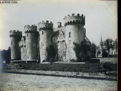 1 PHOTO ANCIENNE EN NOIR ET BLANC - UN CHATEAU