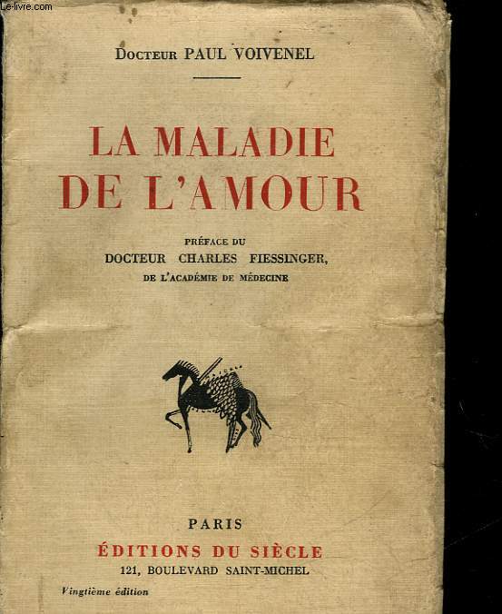 LA MALADIE DE L'AMOUR