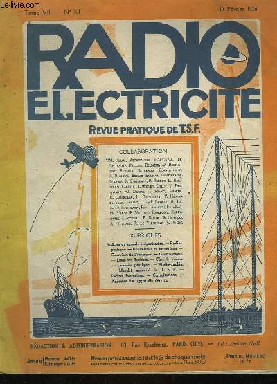 RADIO ELECTRICITE - TOME 7 - N101