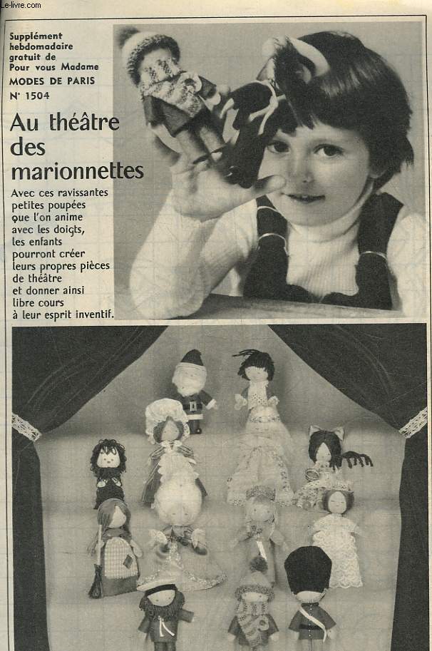 1 PATRON : AU THEATRE DES MARIONNETTES