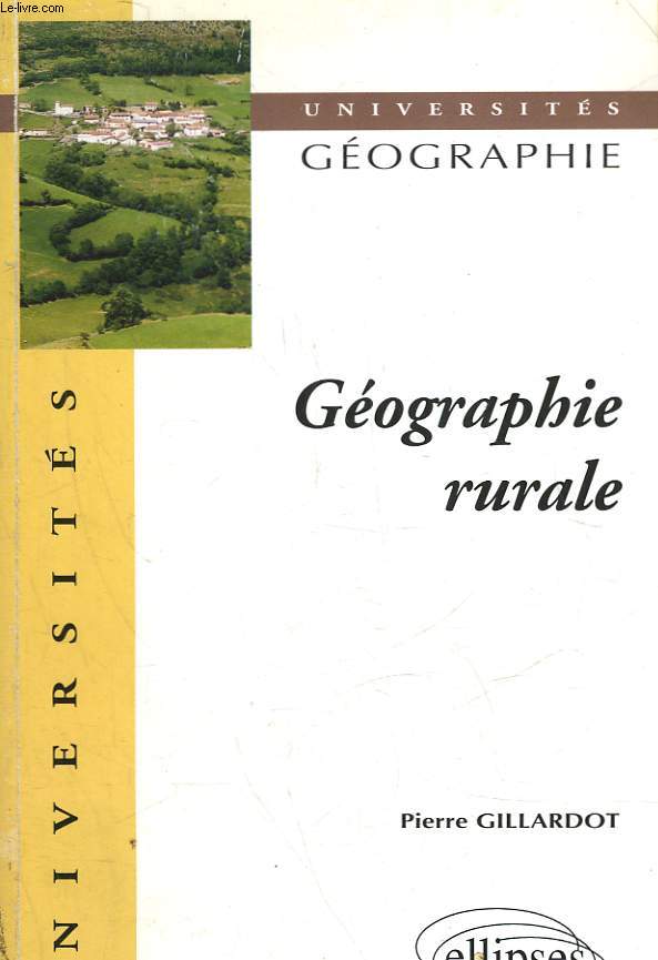 GEOGRAPHIE RURALE