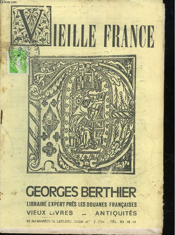 VIEILLE FRANCE - GEORGES BERTHIER - N188