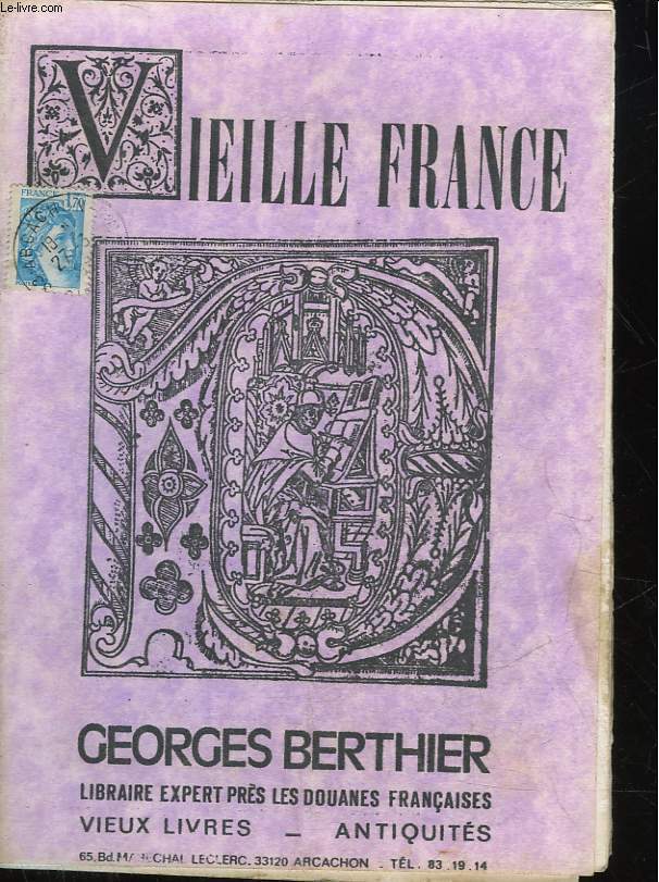 VIEILLE FRANCE - GEORGES BERTHIER - N163