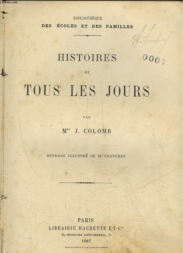 HISTOIRES DE TOUS LES JOURS