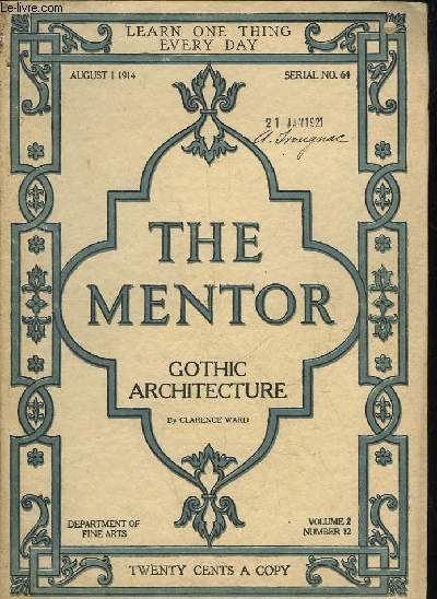 THE MENTOR - SERIAL N64 - VOLUME 2 - N12 - GOTHIC ARCHITECTURE