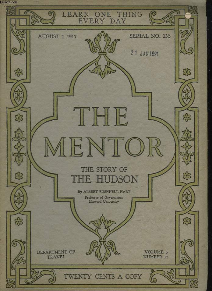 THE MENTOR - SERIAL N136 - VOLUME 5 - N12 - THE STORY OF THE HUDSON
