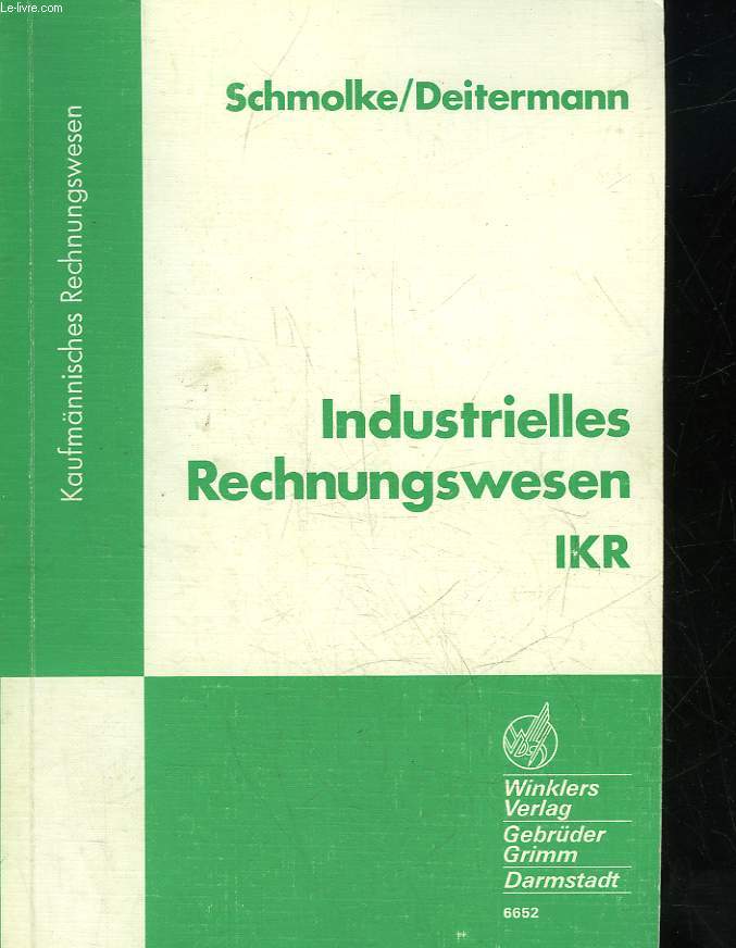 INDUSTRIELLES RECHNUNGSWESEN IKR