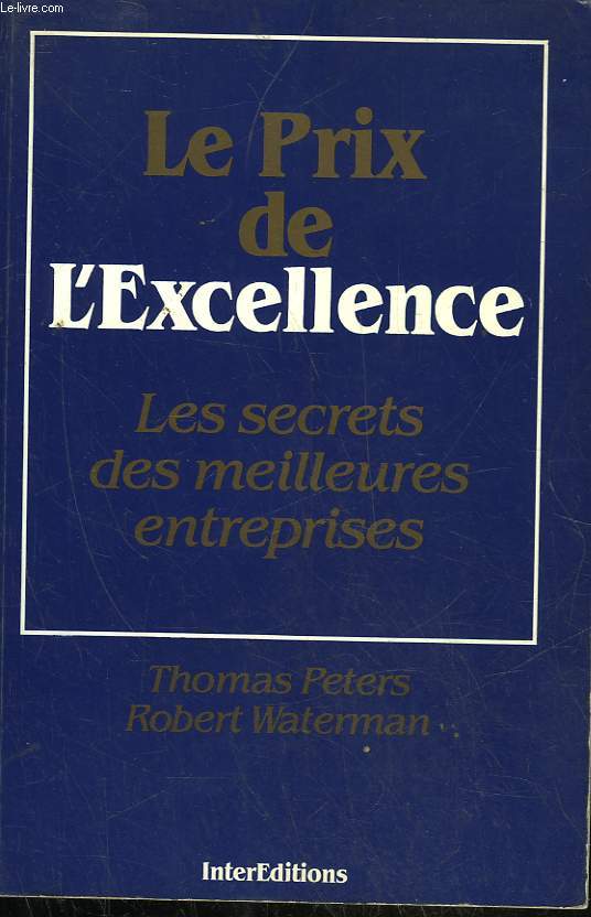 LE PRIX DE L'EXCELLENCE