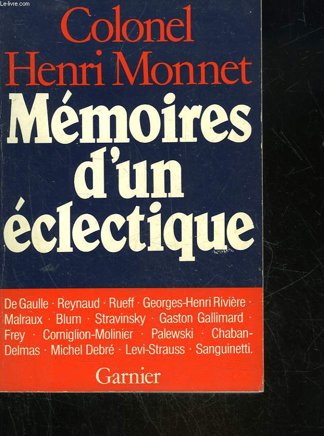 MEMOIRES D'UN ELECTIQUE