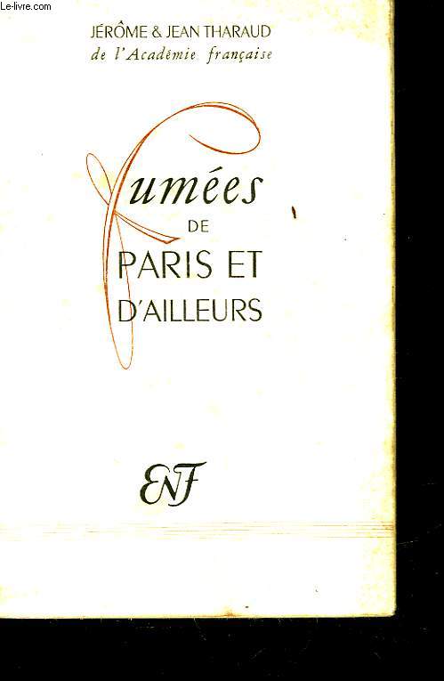 FUMEES DE PARIS ET D'AILLEURS