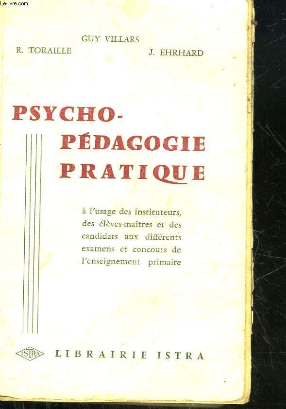 PSYCHO-PEDAGOGIE PRATIQUE