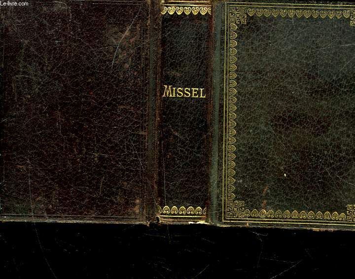 MISSEL DE JEANNE D'ARC PAROISSIEN ROMAIN CONTENANT LES OFFICES DES DIMANCHES ET DES FETES DE L'ANNEE EN LATIN ET EN FRANCAIS