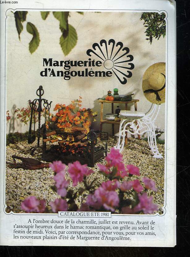 MARGURITE D'ANGOULEME - CATALOGUE ETE