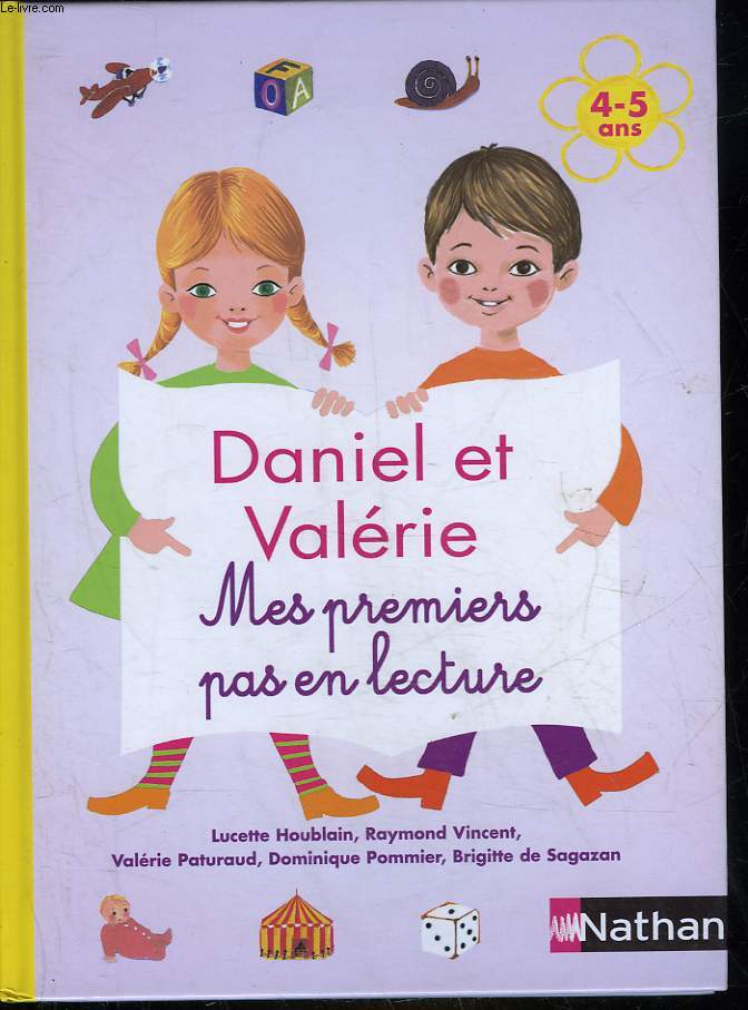 MES PREMIERS PAS EN LECTURE DANIEL ET VALERIE - 4-5 ANS