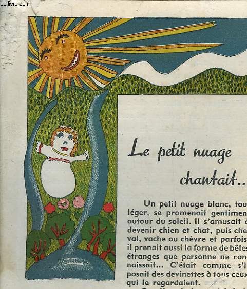 LE PETIT NUAGE CHANTAIT
