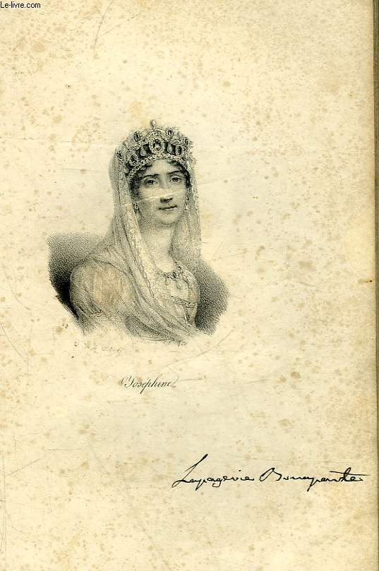 1 GRAVURE 19 EN NOIR ET BLANC - JOSEPHINE