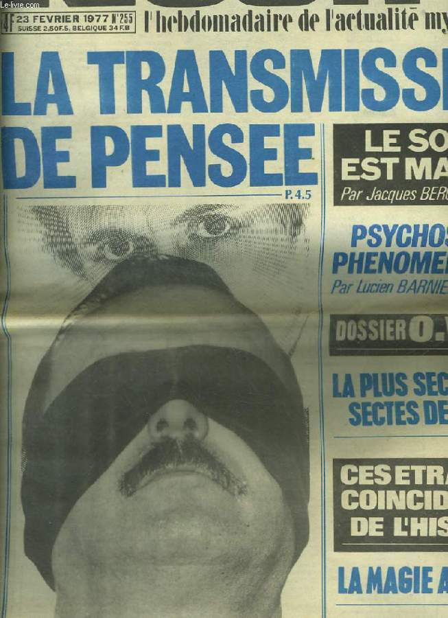 NOSTRA - L'HEBDOMADAIRE DE L'ACTUALITE MYSTERIEUSE - N255