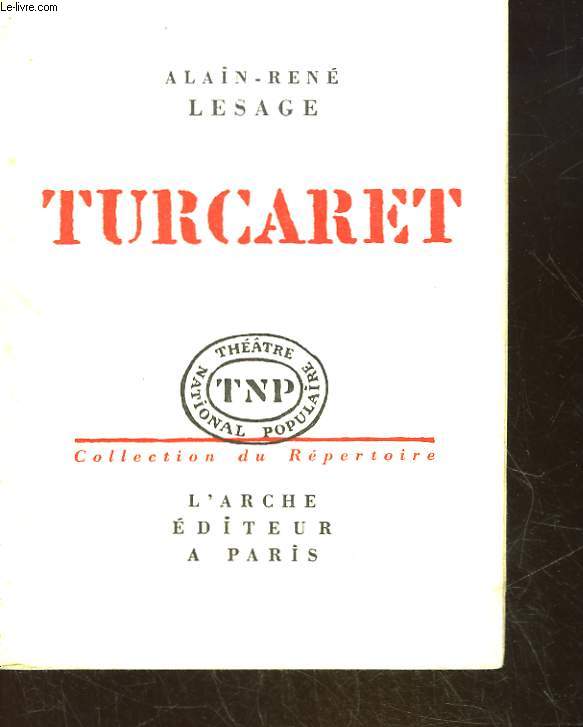 TURCARET - COMEDIE