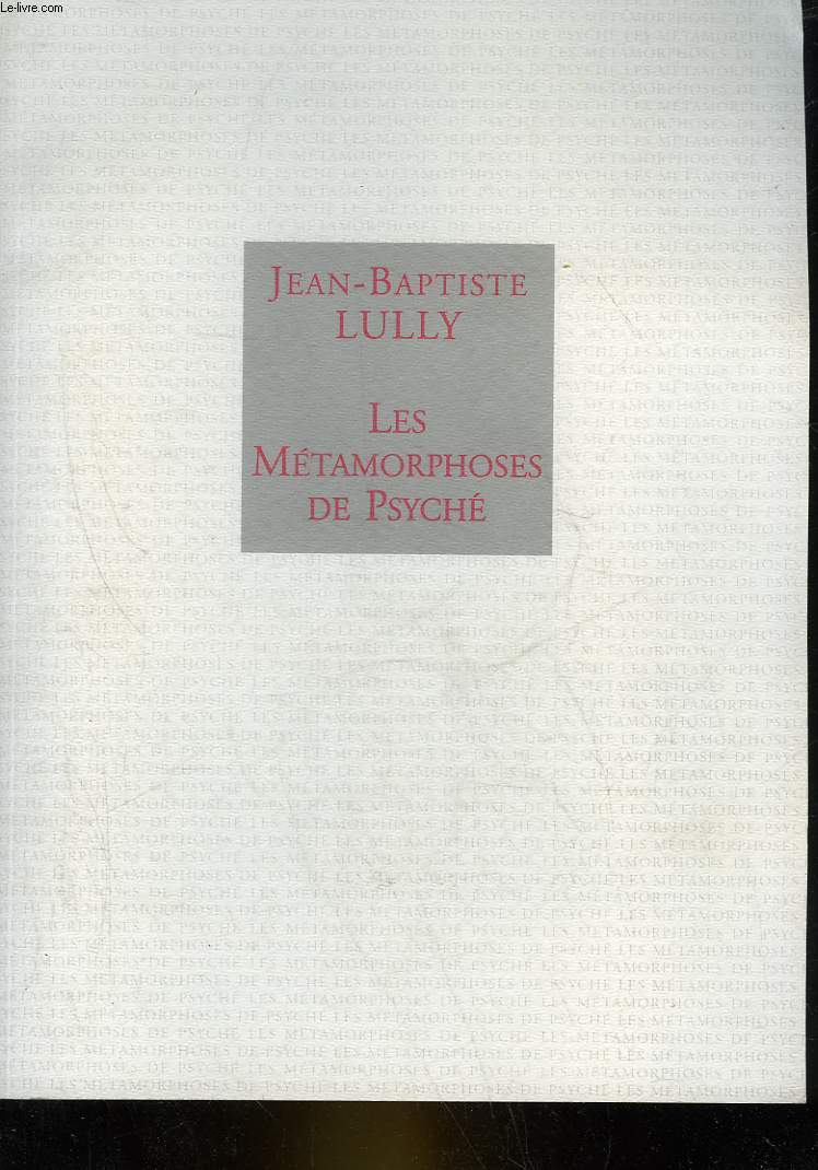 LES METAMORPHOSE DE PSYCHE