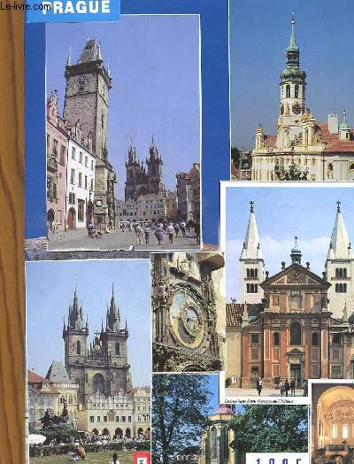 1 ALBUM PHOTOS : PRAGUE : MALA STRANA, PLACE ST NICOLAS, EGLISE ST THOMAS, EGLISE ST JOSEPH, STERNBERG,
