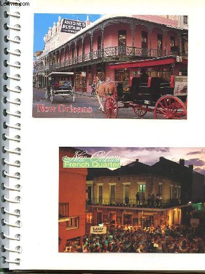 1 ALBUM PHOTOS : LOUISIANE, NOUVELLE ORLEANS, MISSISSIPPI, GULPORT, CASINO DE BILOXI, PASCAGOULA, ALABAMA