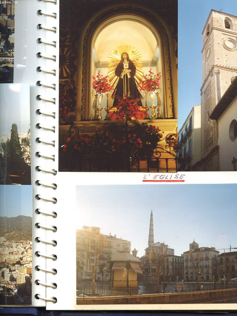 1 ALBUM PHOTOS : MADERE, FUNCHAL, MALAGA, CHATEAU DE GIBRALFARO, ALCAZABA, MALAGA, VICTORIA,