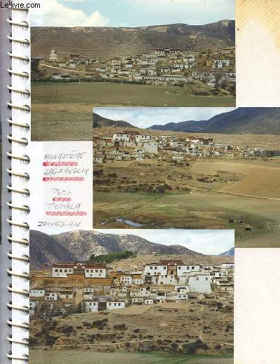 1 ALBUM PHOTOS : CHINE, MONASTERE SAGZANGLIN, ZHONGDIAN, LAC BITALA,