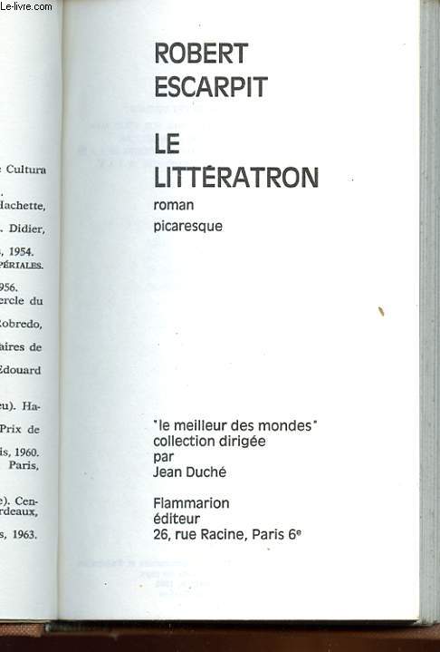 LE LITTERATRON