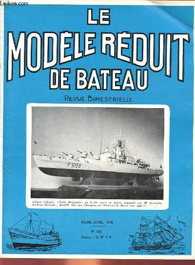 LE MODELE REDUIT DE BATEAU - N152