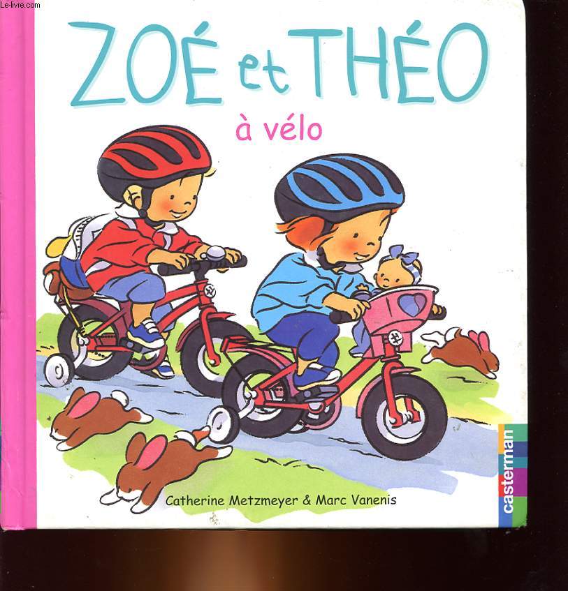 ZOE ET THEO A VELO