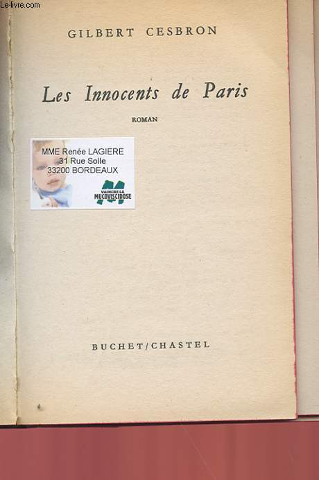 LES INNOCENTS DE PARIS