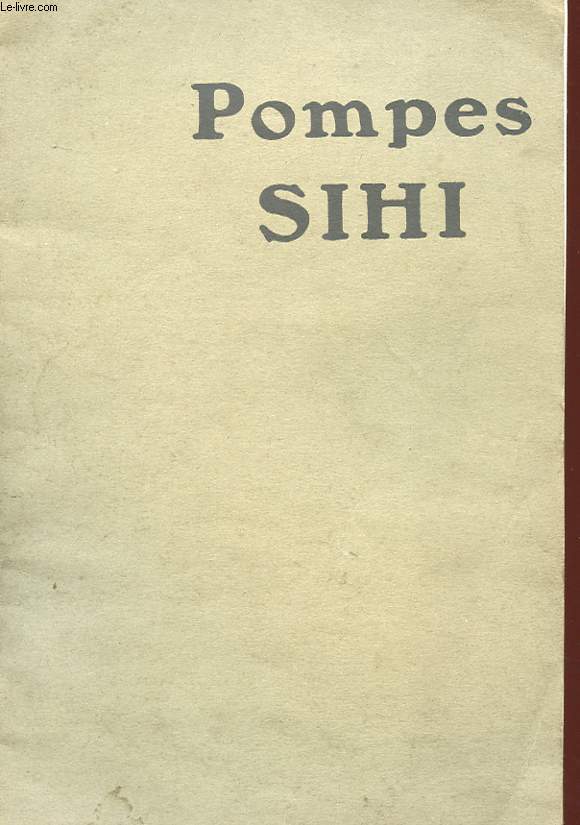 POMPES SIHI