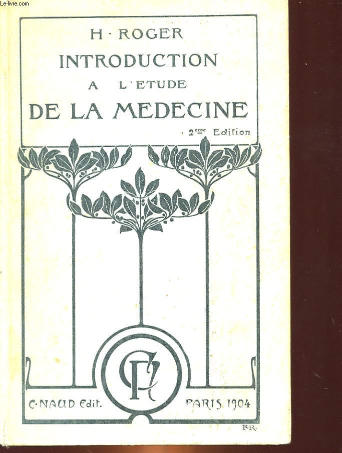 INTRODUCTION A L'ETUDE DE LA MEDECINE