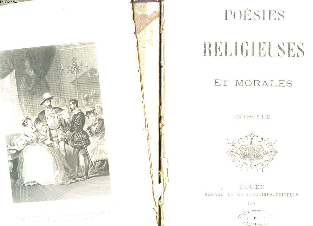 POESIES RELIGIEUSES ET MORALES