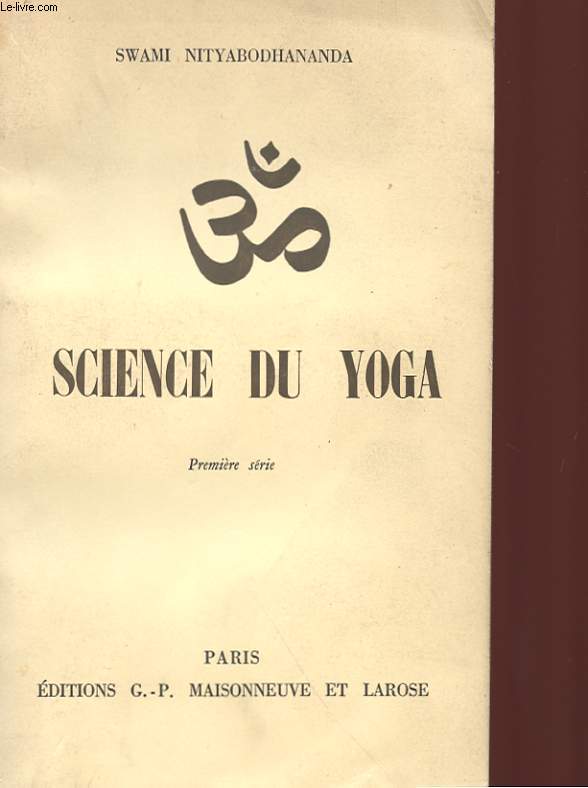 SCIENCES DU YOGA - 1 SERIE