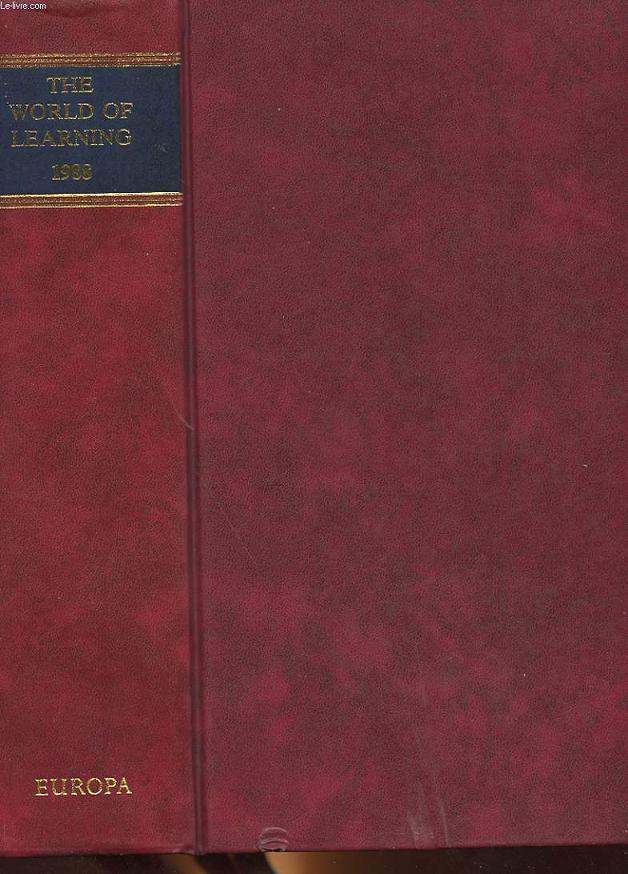 THE WORLD OF LEARNING 1988