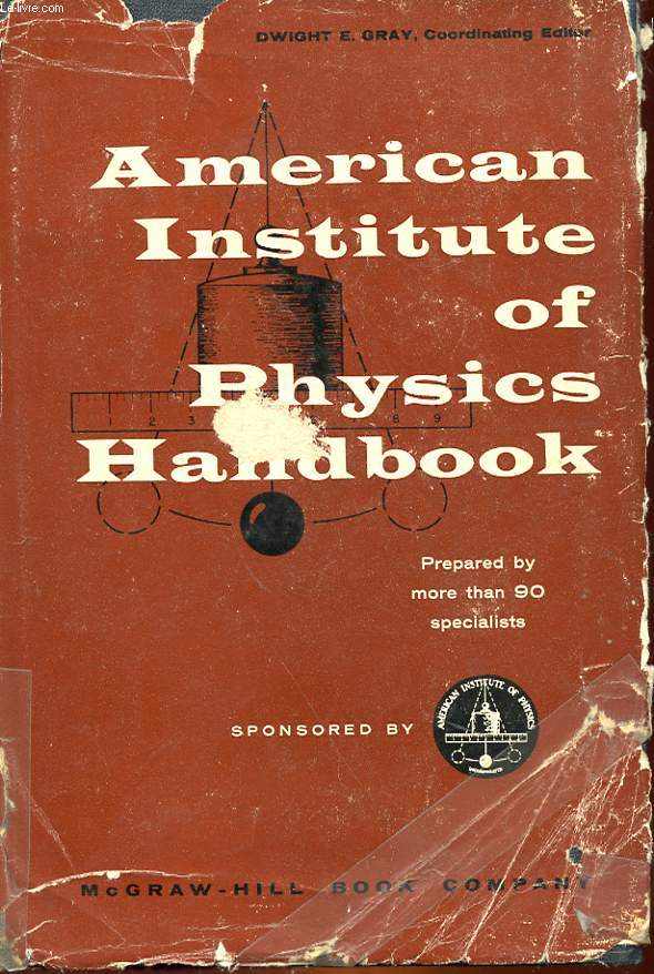 AMERICAN INSTITUTE OF PHYSICS HANDBOOK