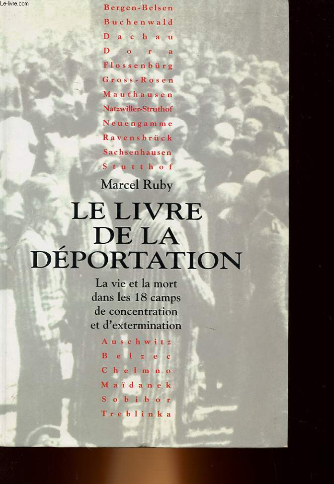 LE LIVRE DE LA DEPORTATION