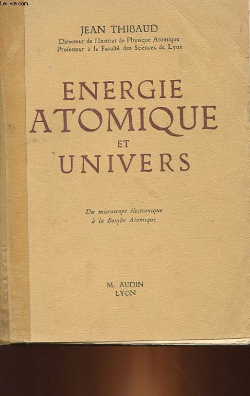 ENERGIE ATOMIQUES ET UNVIERS