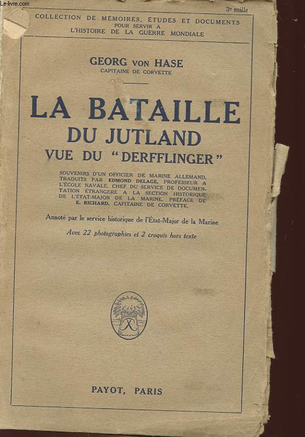 LA BATAILLE DE JUTLAND VUE DU 