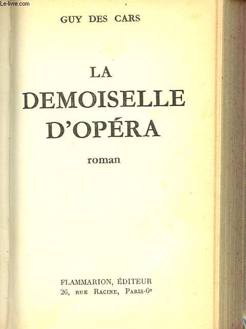 LA DEMOISELLE D'OPERA