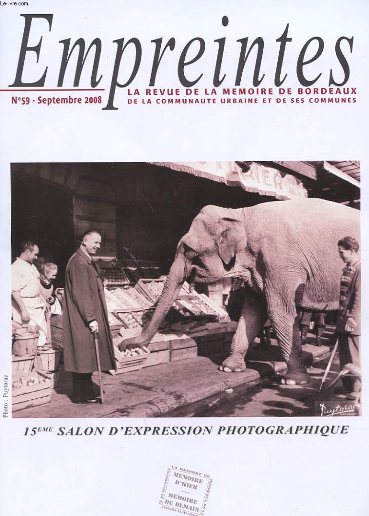 EMPREINTES - N59 - 15 SALON D'EXPRESSION PHOTOGRAPHIQUE