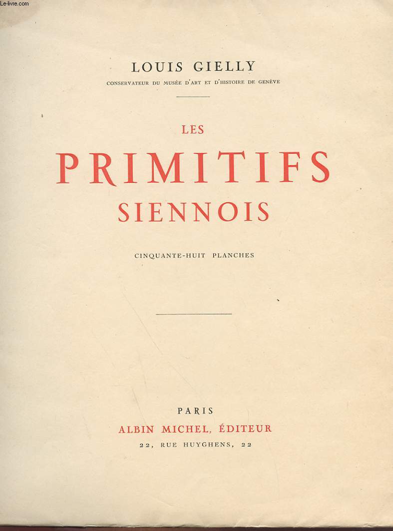 LES PRIMITIFS SIENNOIS